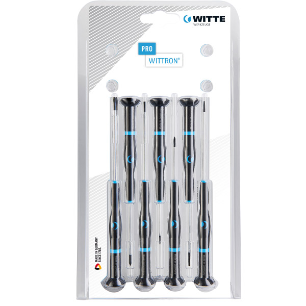 Bộ tua vít lục giác WITTE 89345 cho điện tử 07 cây từ 2,5 - 5,5mm