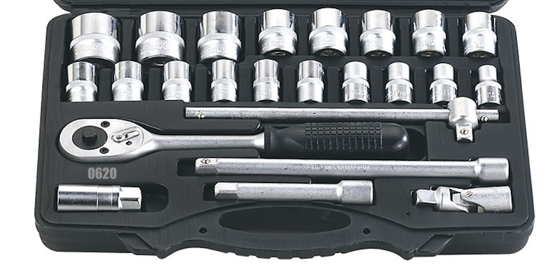 Bộ khẩu 10-32mm vuông 1/2 icnh FERVI 0620