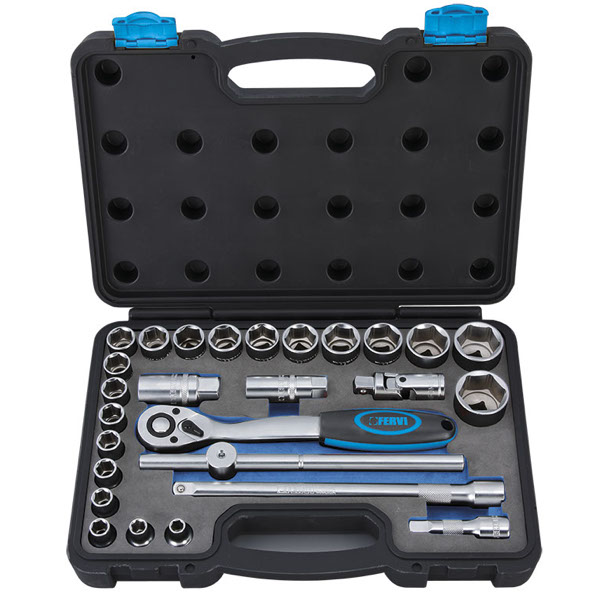 Bộ tuýp 6 cạnh hệ inch SN4P3N027, 27 chi tiết, vuông 1/2