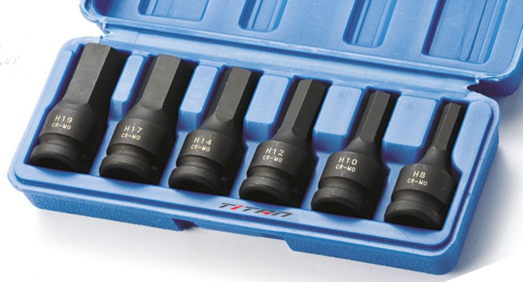 Bộ đầu khẩu lục giác chìm chuyên dùng cho máy xiết ốc FERVI Si413M006