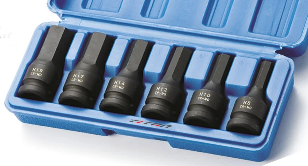 Bộ đầu khẩu lục giác chìm chuyên dùng cho máy xiết ốc FERVI Si413M006