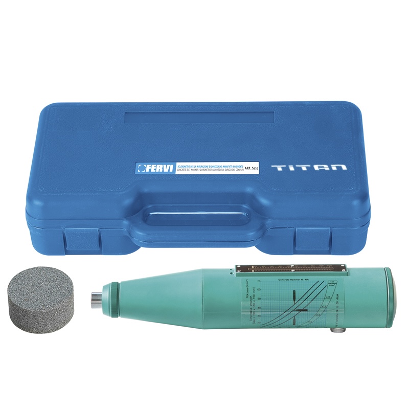 Búa thử độ cứng bê tông FERVI S110, lực 2.207 Nm