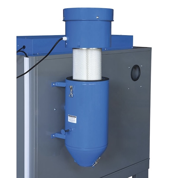 Buồng phun cát hút bụi FERVI 0601 cho xưởng gia công