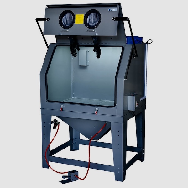 Buồng phun cát đứng FERVI 0601 xử lý bề mặt kim loại lớn