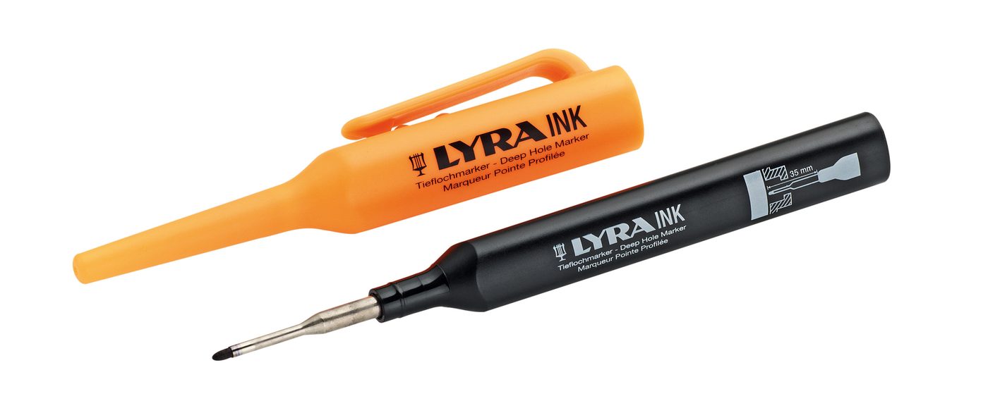 Bút đánh dấu xây dựng, mực, xanh