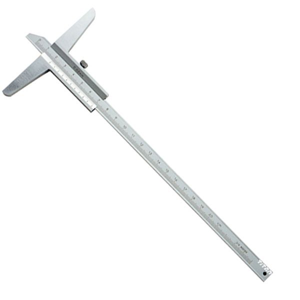 Thước đo sâu cơ khí 0-300mm FERVI C007, độ chính xác 0.02mm