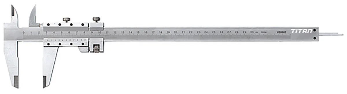 Thước kẹp cơ khí C049/300 FERVI, đo 0-300mm, độ chính xác 0,02mm