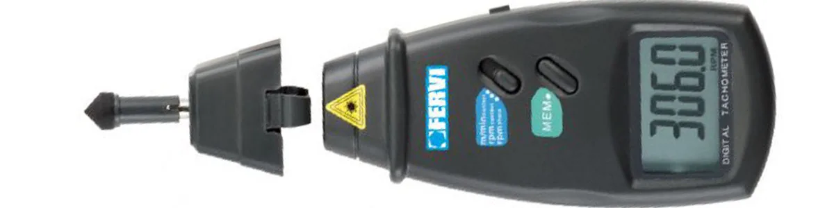 C070 Máy đo tốc độ kỹ thuật số, độ chính xác ±0,05 %, hàng chính hãng FERVI