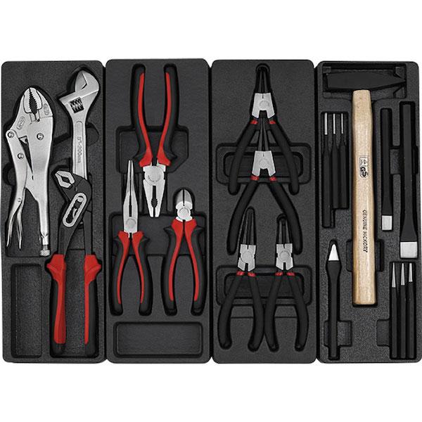 Tủ dụng cụ 152 chi tiết, 7 ngăn kéo, hàng chính hãng FERVI C190C thumbnail 3