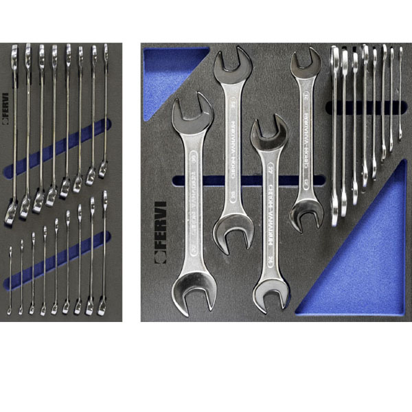 Tủ đựng đồ nghề FERVI C980/CC01, 72 chi tiết, 7 ngăn, Italia thumbnail 3