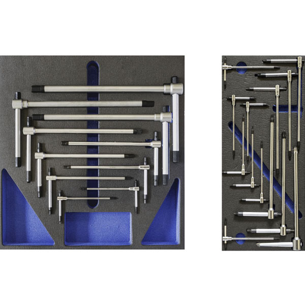 Tủ đựng đồ nghề FERVI C980/CC01, 72 chi tiết, 7 ngăn, Italia thumbnail 4