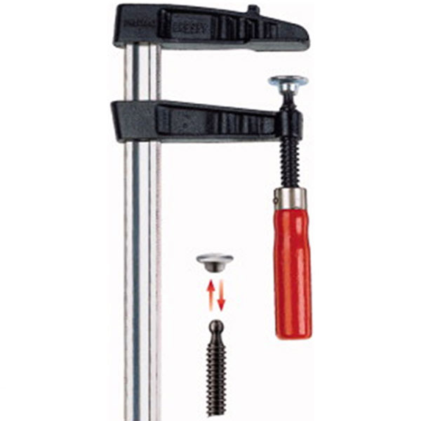 Kẹp vít nặng với tay cầm gỗ TGK