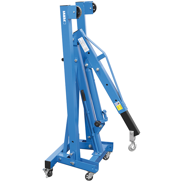 Cẩu móc động cơ thủy lực thân gập Fervi 0021/2 tải trọng 2 tấn thumbnail 2