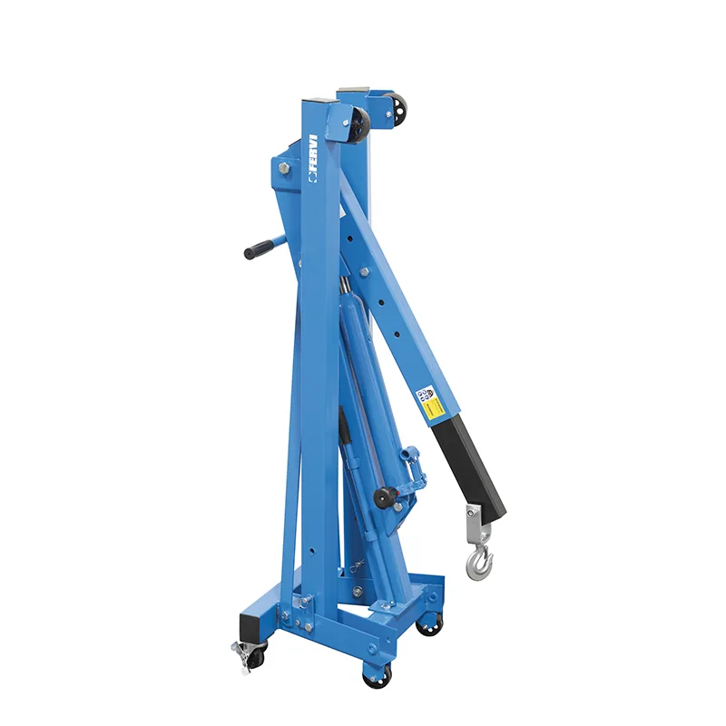 Cẩu móc thủy lực gập chân FERVI 0021-1, tải 1 tấn thumbnail 2