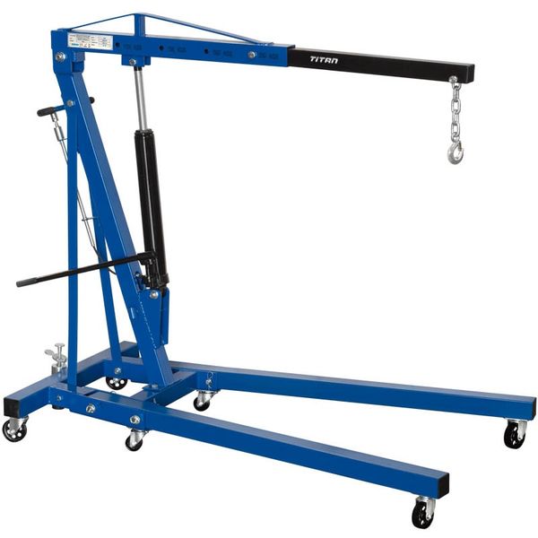 Cẩu móc cơ động FERVI 0063 bằng thủy lực, tải trọng 1 tấn