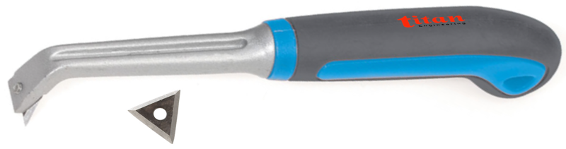 Cây sủi sơn lưỡi tam giác 0647/25, dài 25mm, Fervi Italia