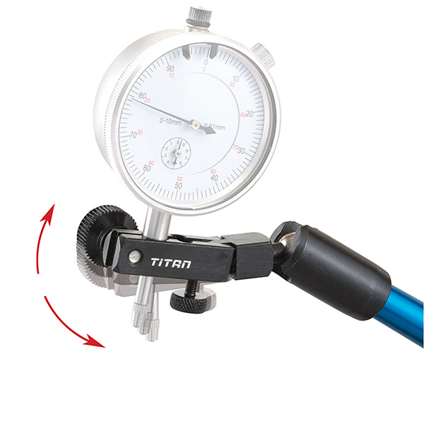 Chân đế gá đồng hồ so Fervi S046, thủy lực có từ tính, lực từ 600 N thumbnail 4