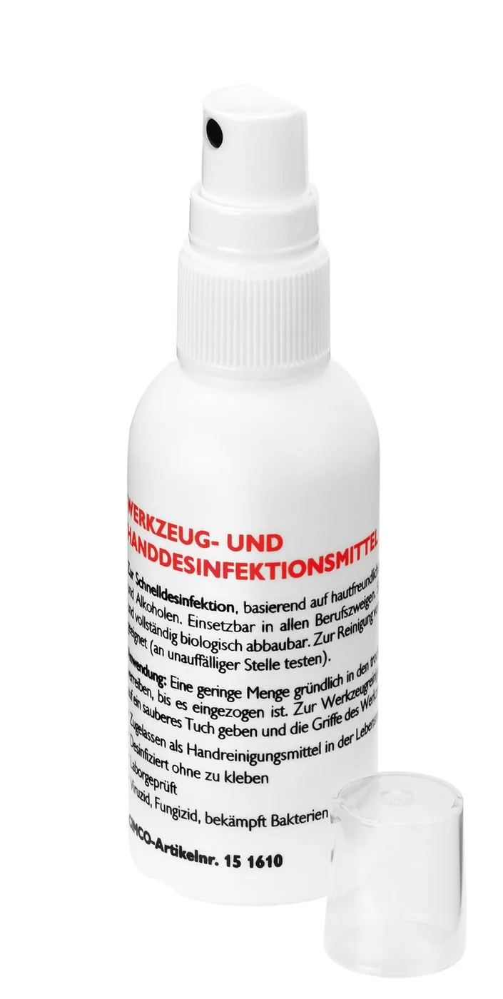Tool and hand disinfectant, pump spray bottle 75 ml thumbnail 2