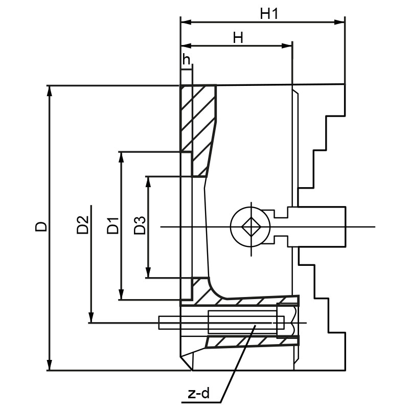 Chuck độc lập 4 mảnh thumbnail 3