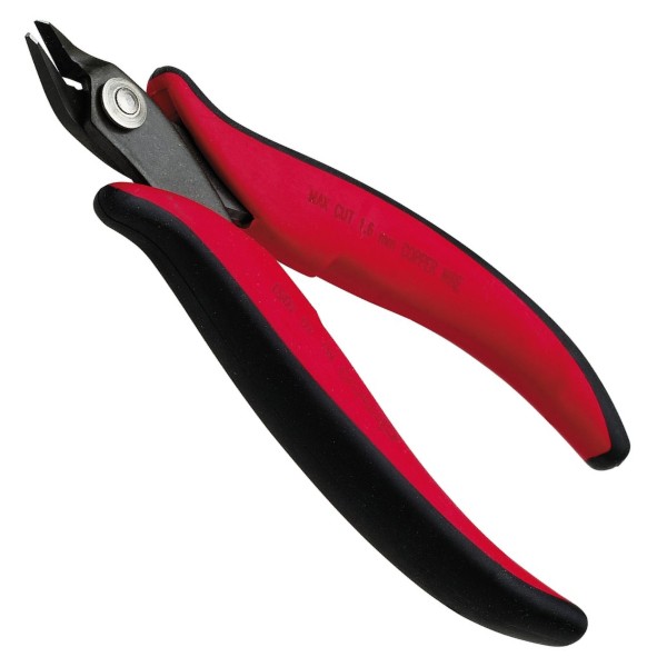 Electronics side cutters, heavy-duty model, without cutting blade