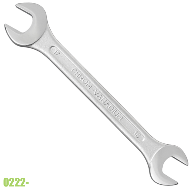 Cờ lê 2 đầu miệng 0222, từ 6-32mm, chuẩn DIN 3110. FERVI Italia