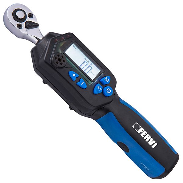 Cờ lê lực điện tử FERVI 0809, độ chính xác ±2% - 4%.