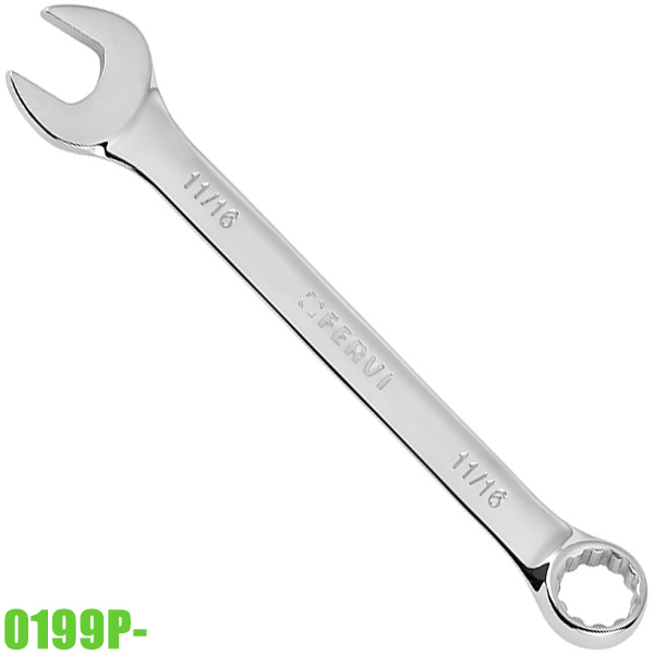 Cờ lê vòng miệng hệ inch từ 1/4-1". FERVI Italia