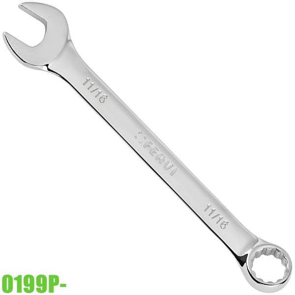 Cờ lê vòng miệng hệ inch từ 1/4-1". FERVI Italia