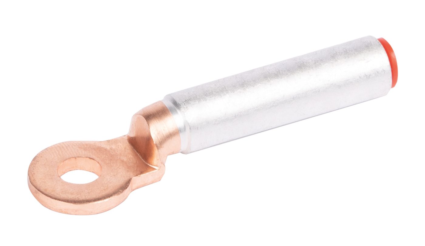 Cọc cáp ép Al-Cu, DIN 46329, 185 mm², M8