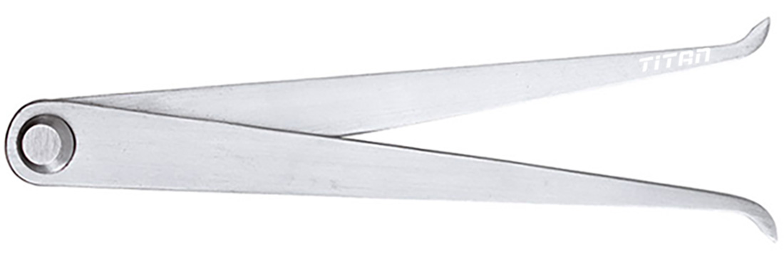 Compa kỹ thuật đo trong FERVI C029-, độ mở ngàm 150 - 300mm