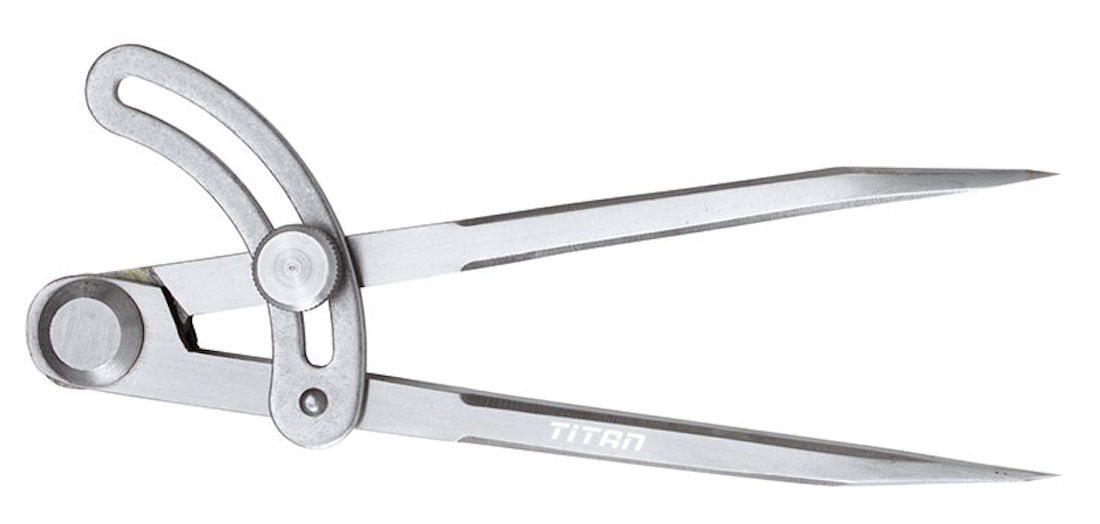 Compa vạch dấu loại có cánh, cụt đuôi FERVI C027