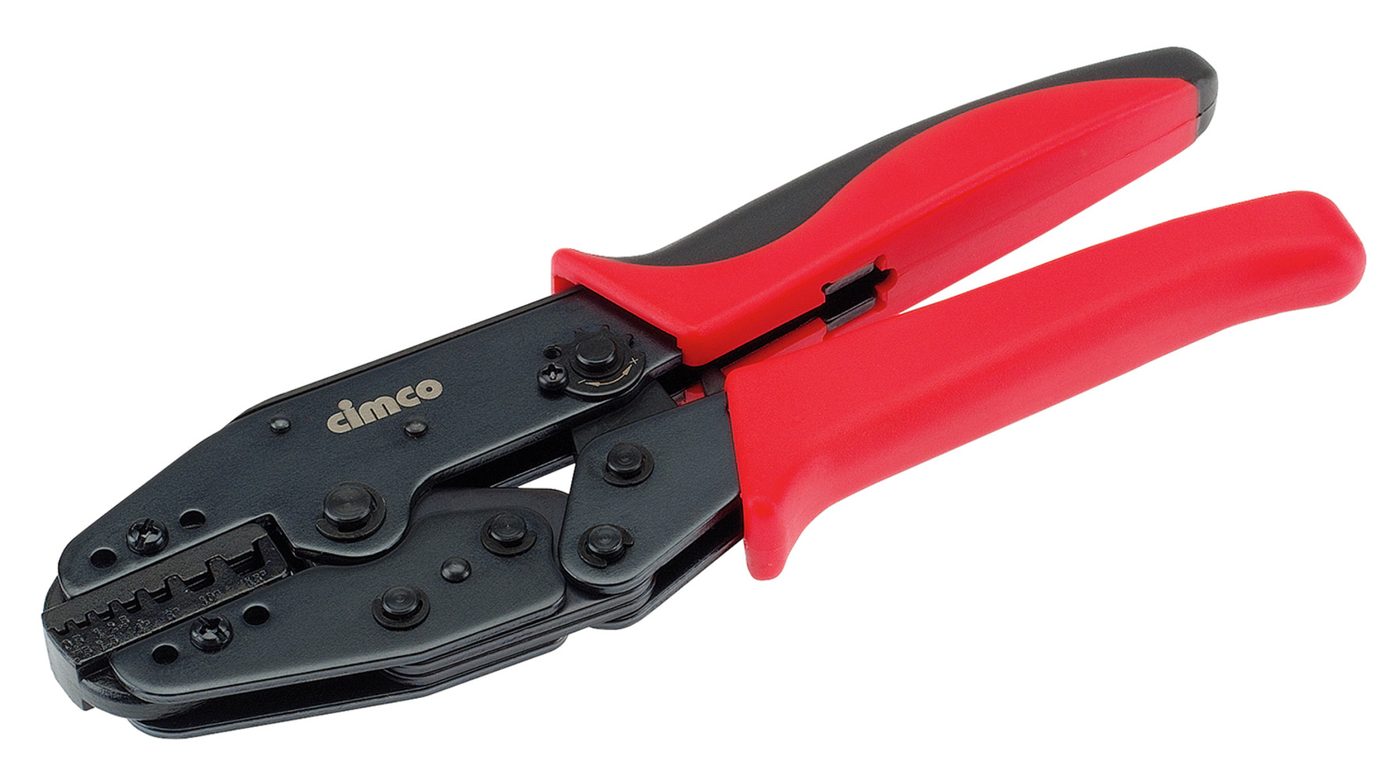 Crimping tool complete with insert for wire end ferrules to DIN: 25 -50 mm²