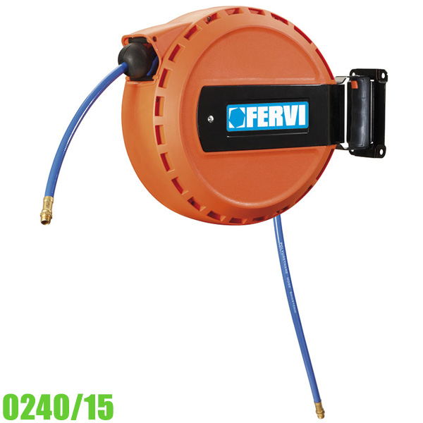 Cuộn dây hơi rút tự động 0240/15, dài 15+1m chịu áp 16 bar.