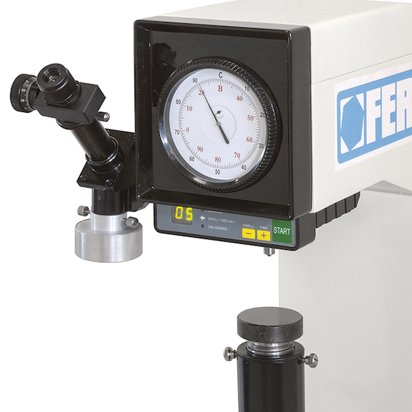 Máy kiểm tra độ cứng FERVI D018, Rockwell, Brinell, Vickers thumbnail 3