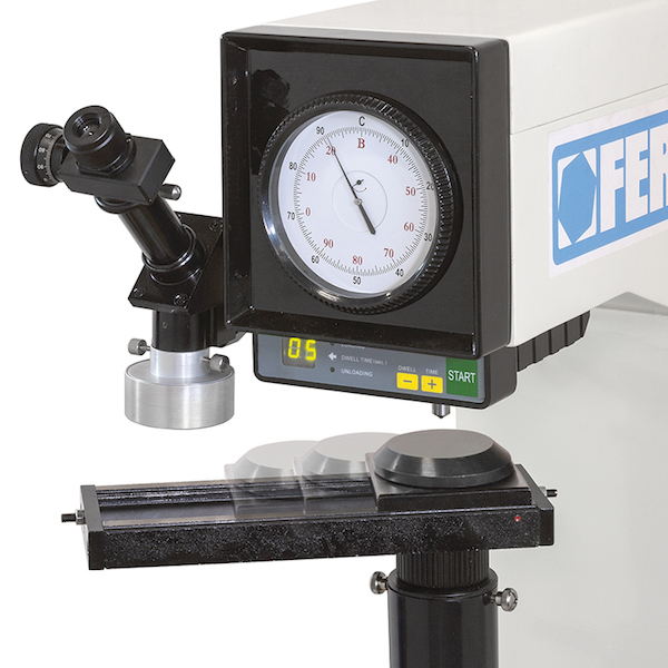 Máy kiểm tra độ cứng FERVI D018, Rockwell, Brinell, Vickers thumbnail 4