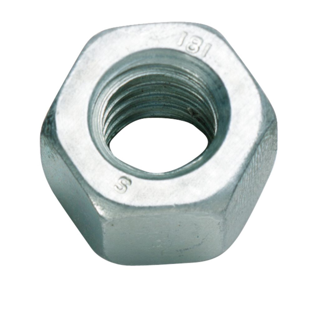 Đai ốc lục giác, thép mạ kẽm, M12, SW19