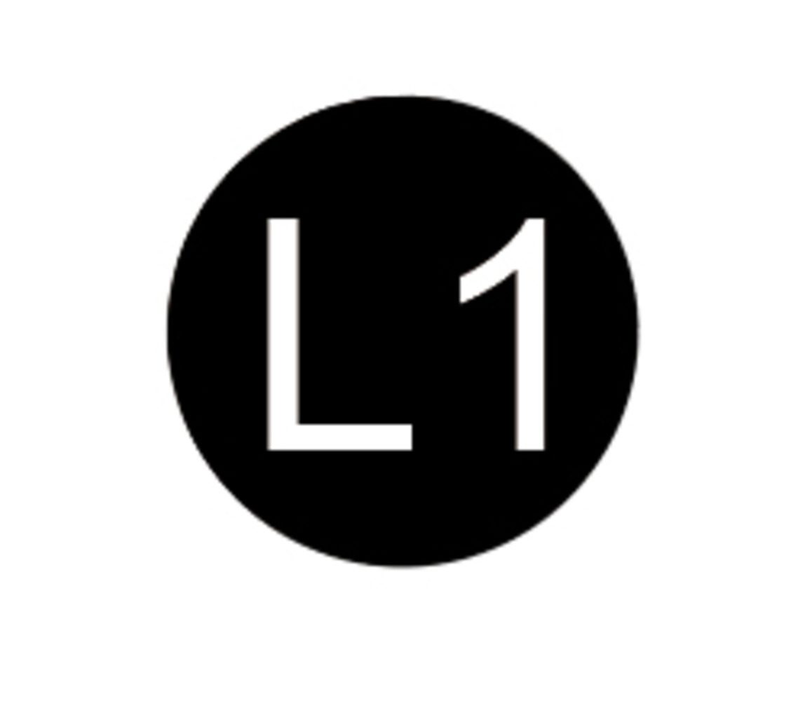 Đánh dấu dây dẫn, dây dẫn ngoài 1, màu đen, 10 cái mỗi tờ