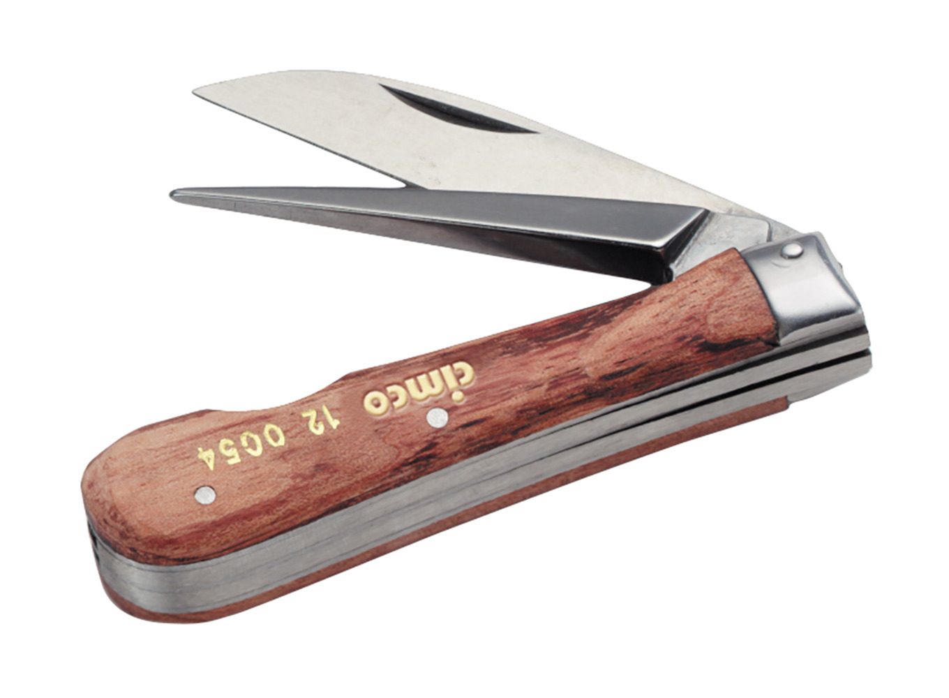 Cable knife, with blade and reamer