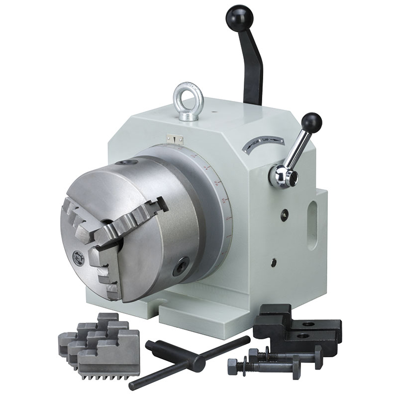 HORIZONTAL AND VERTICAL RATCHET DIVIDING HEAD