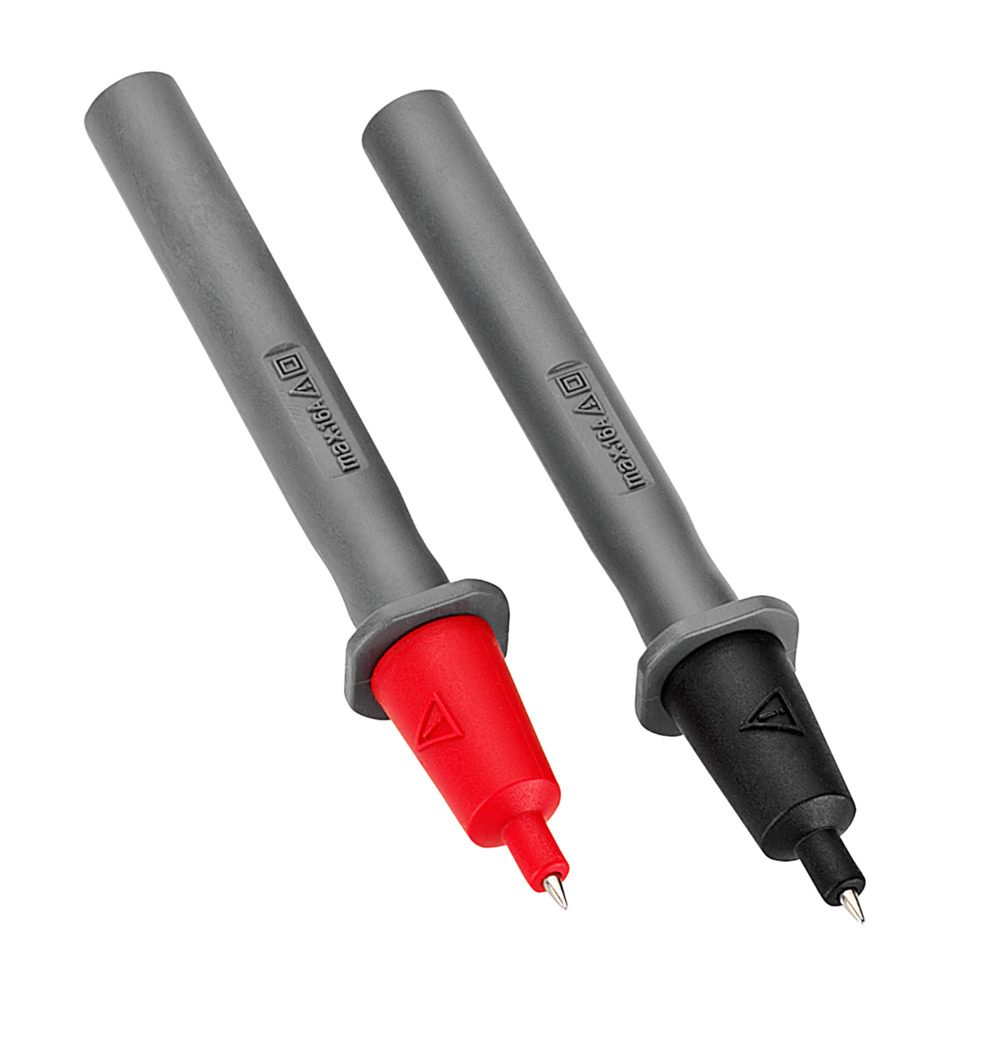 Bộ đầu dò kiểm tra, xám/đỏ và xám/đen thumbnail 2