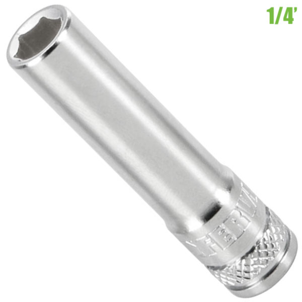 BN4E5L đầu socket vuông 1/4 inch FERVI