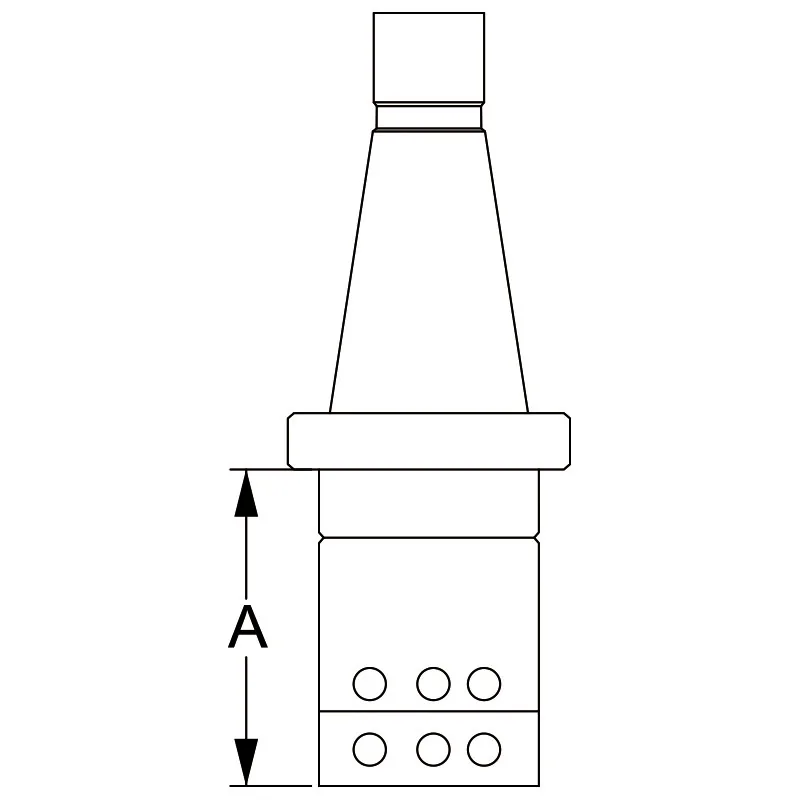 Precision adjustable boring head, FERVI T010 thumbnail 2