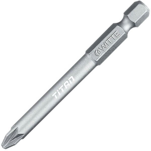 Đầu mũi vít hoa thị PZ1-PZ3 WITTE 275x, chuôi 1/4 inch