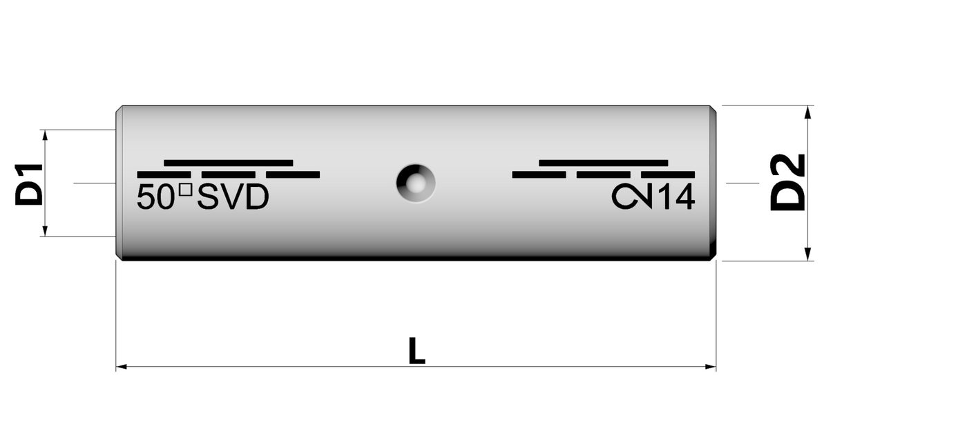 Đầu nối Cu, DIN 46267, 625 mm² thumbnail 2