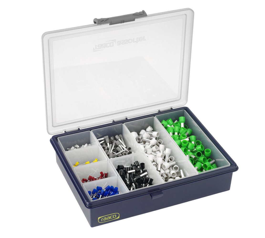 Bộ đầu nối dây màu series 2, 0.75 đến 16 mm², 100 cái mỗi loại