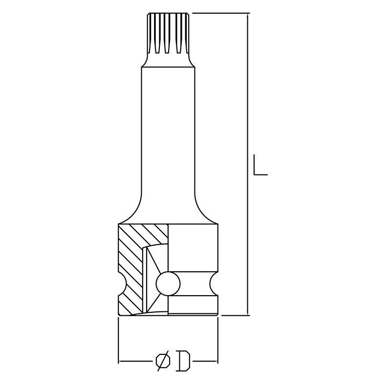 Đầu SOCKET RIBE va chạm thumbnail 2