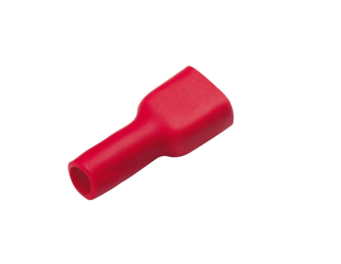 Đầu tiếp xúc phẳng, cách điện, 0.5 - 1 mm², kích thước phích cắm 6.3 x 0.8 mm