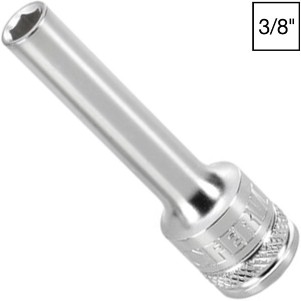 Đầu tuýp 6 cạnh FERVI BN4E4Lx, vuông 3/8". Chuẩn DIN 3124 thumbnail 2