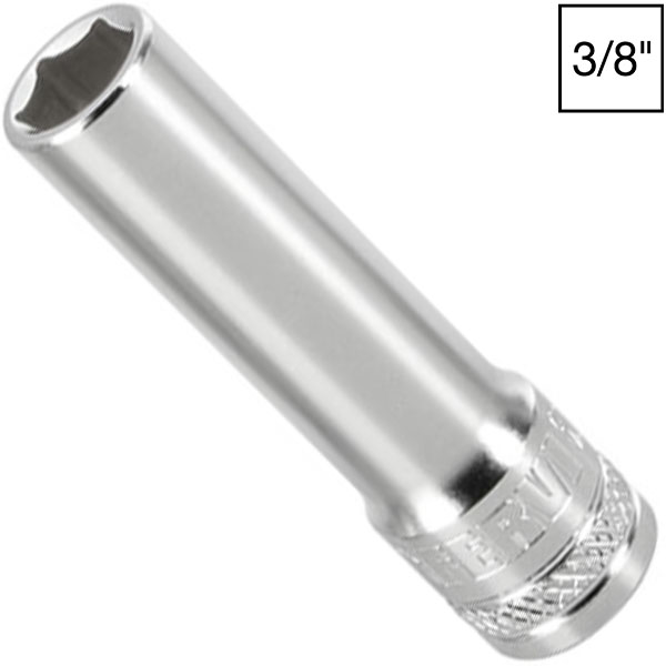 Đầu tuýp 6 cạnh FERVI BN4E4Lx, vuông 3/8". Chuẩn DIN 3124 thumbnail 3