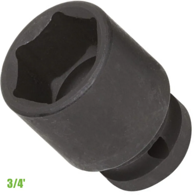 Đầu tuýp đen 18-50mm BI4E2L, 6 cạnh, 3/4″, loại dài Fervi thumbnail 3